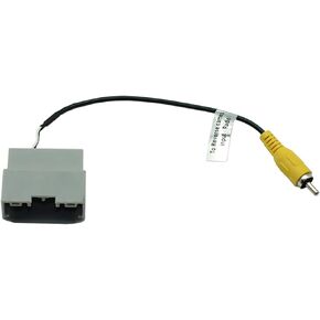 Scosche CRTCR01 Car Stereo Backup Camera Harness Compatible with Select 2008-20 Chrysler, Dodge and Jeep Vehicles - RCA Wiring Adapter - Video Cable for Aftermarket Radio - See Vehicle Guide in Images in Saudi Arabia