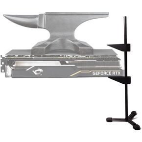 GPU Support Bracket, Graphics Video Card Brace with Height Adjustable, Anti Sag Holder for Universal Graphics Card Sag, GPU Stand with Magnet and Rubber Pad