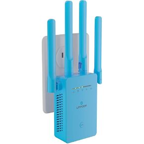 UPPOON WiFi Extender Signal Booster for Home, 1200Mbps Internet Booster Covers up to 5000sq.ft, 2.4 & 5GHz Dual Band Wireless Signal Amplifier Repeater, 1-Tap Setup, WAN/LAN Port, Alexa Compatible in Kuwait