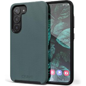 Crave Dual Guard for Samsung Galaxy S23 Case, Shockproof Protection Dual Layer Case for Samsung Galaxy S23 - Aqua