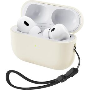 Liquid Silicone Case for AirPods Pro 2, Triple Layer Hybrid Protective Hard Case Shockproof Cover Compatible with AirPods Pro 2nd Generation(Midnight Blue) in Kuwait