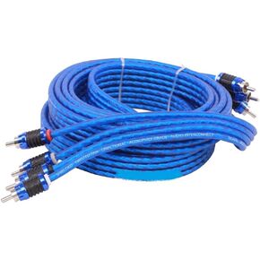 Stinger SI6417 17-Foot 4-Channel 6000 Series Audiophile Grade RCA Interconnect Cable in Saudi Arabia