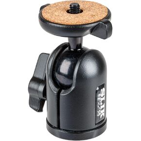 SLIK SBH-60 Small Compact Ballhead, Supports 1.25 lbs., Black (618-606)