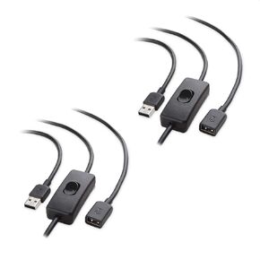 Cable Matters 2-Pack USB On Off Switch, USB Power Switch, 1ft in Kuwait