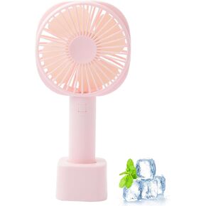 Mi hogar ,Handheld Fan Mini Portable Fan,USB Rechargeable Small Portable Fan,Battery Operated, 3 Powerful Wind Speed,8 Hours Long Working Time for Kids Women for Travel Indoor Outdoor