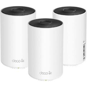 TP-Link Deco AXE5300 Wi-Fi 6E Tri-Band Whole-Home Mesh Wi-Fi System, 3-Pack (Renewed) in Saudi Arabia