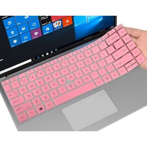 CaseBuy Keyboard Cover for 2022 2021 HP EliteBook 840 G7 G8 14" Notebook, HP EliteBook 845 G7 G8 14" Notebook with Point, HP EliteBook 14 Keyboard Protector Skin, Clear