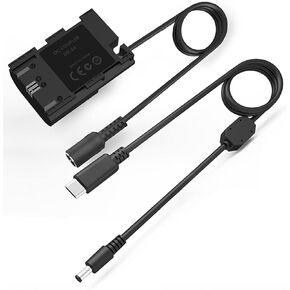 HY1C LP-E6 الدمية البطارية DR-E6 DC مقرنة USB طقم محول الطاقة لكاميرات Canon EOS R R5 R6 R7 R5C، 80D 90D 60D 70D، 5DS 5DS-R، 5D Mark II III IV، 6D 7D Mark II. in Kuwait