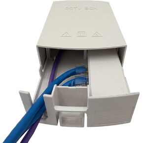 ETS 3 منافذ مكرر موسع PoE المتتالي المقاوم للطقس، 10/100 ميجا بت في الثانية، مكرر PoE بقناتين، مضخم PoE، معزز PoE، مثبت على الحائط، يدعم بروتوكولات IEEE 802.3bt، 802.3at، 802.3af. in Kuwait