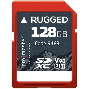 ProMaster SDXC 128GB Rugged™ Memory CardCINE UHS-II, (Model 5463) in Kuwait