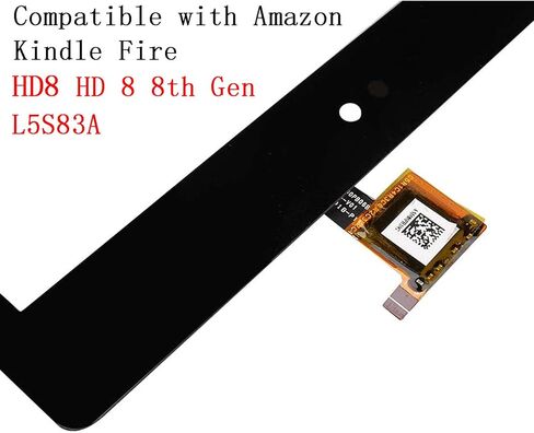 استبدال شاشة جديدة لأمازون كيندل فاير HD8 HD 8 الجيل الثامن 2018، L5S83A 8Inch شاشة رقمية مع أدوات in Kuwait