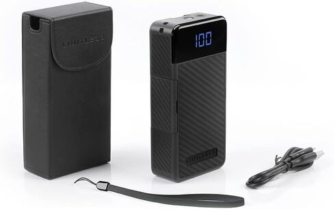 باور بانك محمول وشاحن جداري من Limitless TotalCharge مع كابلات شحن مدمجة (بيرة الجذر) in Kuwait