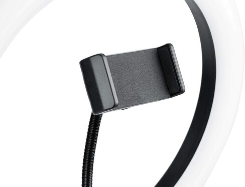 Gator Frameworks 10-Inch LED Desktop Ring Light Stand with Phone Holder and Compact Weighted Base, (GFW-RINGLIGHTDSKTP) in Kuwait