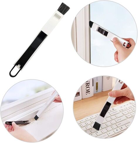 فرشاة تنظيف لوحة المفاتيح البلاستيكية 19 في 1، مجموعة تنظيف لوحة مفاتيح السيارة المضادة للكهرباء الساكنة in Kuwait