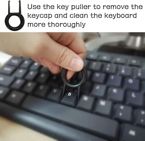 فرشاة تنظيف لوحة المفاتيح البلاستيكية 19 في 1، مجموعة تنظيف لوحة مفاتيح السيارة المضادة للكهرباء الساكنة in Kuwait