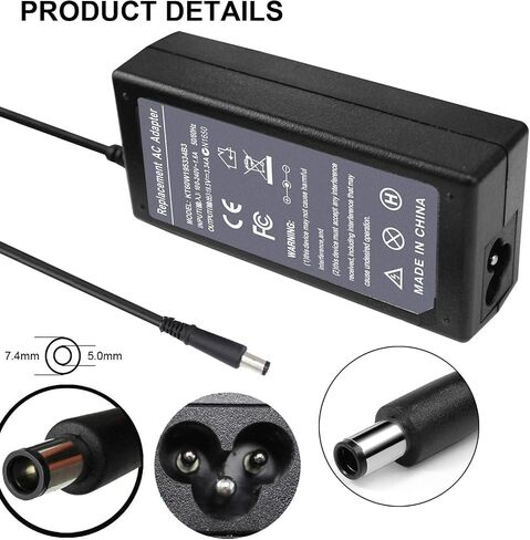 ZAYUPVL 65W 7.4mm Tip Replacement AC Adapter for Dell Latitude 3190 7470 5580 7280 LA65NS2-01 E5570 E7450 E6430 E6410 E6440 E7440 E7470 E5440 E5470 E7240 Laptop Power Supply Cord KT60W200225B3 in Saudi Arabia