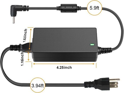 AC Charger for Acer Swift Spin 1 3 5 SP111-33 SP111-32N SF314-51 SF314-52 SF314-54 SF315 SP314-21 Chromebook CB3 CB5 CB3-111 CB3-131 CB5-132T CB5-571 R11 11 13 14 15 C720 N16Q13 N15Q9 N16P1 N15Q8 in Saudi Arabia