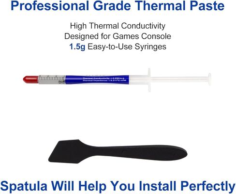 اس-يونيون مروحة تبريد جديدة بديلة لوحدة المعالجة المركزية ووحدة معالجة الرسومات الجرافيكية لجهاز ديل G5-5590 G7-7590 G7-7790 G5 5590 G7 7590 7790 P82F سلسلة لاب توب (مع معجون حراري وملعقة مسطحة) in Kuwait