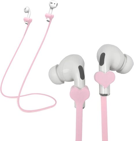 Claiol Magnetic Anti-Lost Straps for AirPods, 2 Pcs Soft Silicone Sports Lanyard Compatible with Airpods 3rd 2nd Generation Pro 3 2 1 Bose JBL Beats. (Midnight Blue) in Kuwait