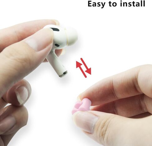 Claiol Magnetic Anti-Lost Straps for AirPods, 2 Pcs Soft Silicone Sports Lanyard Compatible with Airpods 3rd 2nd Generation Pro 3 2 1 Bose JBL Beats. (Midnight Blue) in Kuwait