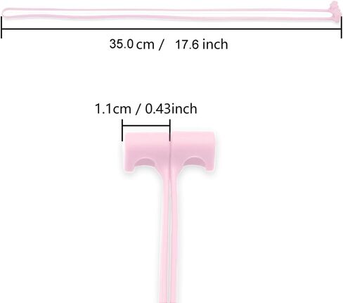 Claiol Magnetic Anti-Lost Straps for AirPods, 2 Pcs Soft Silicone Sports Lanyard Compatible with Airpods 3rd 2nd Generation Pro 3 2 1 Bose JBL Beats. (Midnight Blue) in Kuwait