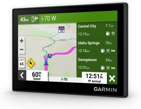 Garmin 010-02858-01 Drive 53 GPS Navigator with Touchscreen and Traffic Feature Bunndle with Deco Gear Hard EVA Case with Zipper for Tablets and GPS - 7 Inch + 6 x 6 inch Microfiber Cleaning Cloth in Saudi Arabia
