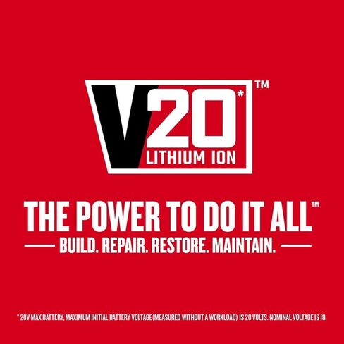 Craftsman V20 Bluetooth Speaker with Lithium Ion Battery, 2.0-Amp Hour, Charger Sold Separately (CMCR001B & CMCB202) in Saudi Arabia