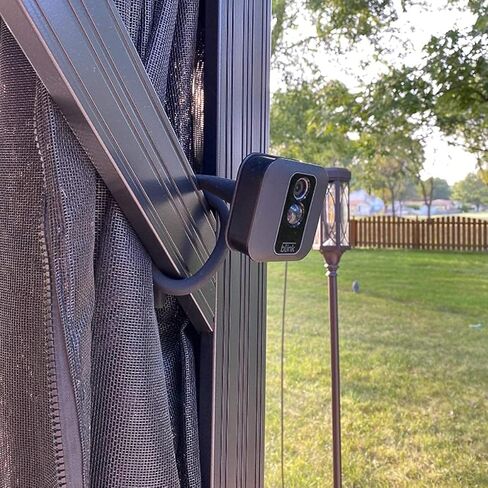 حامل مرن مرن من Aobelieve للاستخدام في الهواء الطلق، Blink داخلية، Blink Mini، Blink XT2 وBlink XT Camera ، حزمتان، أسود in Kuwait