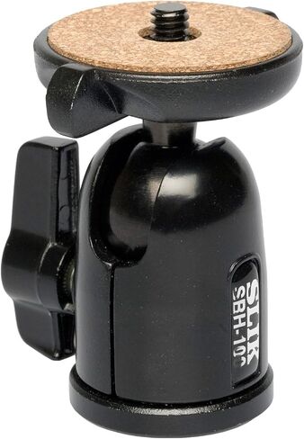 SLIK SBH-60 Small Compact Ballhead, Supports 1.25 lbs., Black (618-606) in Kuwait