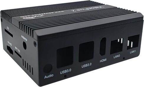 وايبونديف حافظة معدنية سوداء لجهاز كمبيوتر فيجن فايف 2 RISC-V مفتوح المصدر وحيد المصدر، مشتت حراري معدني لمجموعة المبتدئين من فيجن فايف 2 لينكس in Kuwait