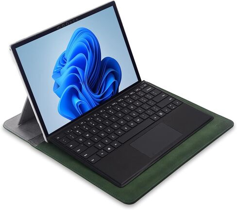 Surface Pro 12th 2026/11/10/9/8/7/6/5/4/Pro X Sleeve case, for Microsoft 12-12.3-13 Inch Tablet Waterproof Ultrathin Carrying Cover(Green) in Kuwait