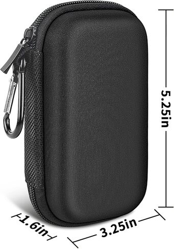 Hard Case Compatible with SanDisk Extreme PRO/for SanDisk 500GB 1TB 2TB 4TB Portable External SSD. Carrying Travel Holder for Crucial X8 External Solid State Drive (Box Only) in Kuwait