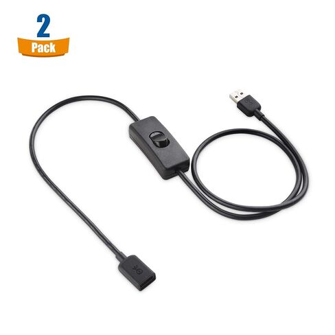 Cable Matters 2-Pack USB On Off Switch, USB Power Switch, 1ft in Kuwait