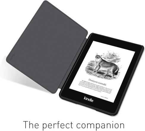 حافظة Ayotu مقاومة للماء لجهاز Kindle Paperwhite 2018 - غطاء ذكي من جلد البولي يوريثان مع خاصية التنبيه/النوم التلقائي - تناسب Amazon All Kindle Paperwhite من الجلد (الجيل العاشر - 2018)، K10 The Horscope in Kuwait
