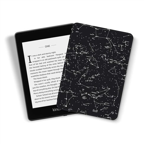 حافظة Ayotu مقاومة للماء لجهاز Kindle Paperwhite 2018 - غطاء ذكي من جلد البولي يوريثان مع خاصية التنبيه/النوم التلقائي - تناسب Amazon All Kindle Paperwhite من الجلد (الجيل العاشر - 2018)، K10 The Horscope in Kuwait