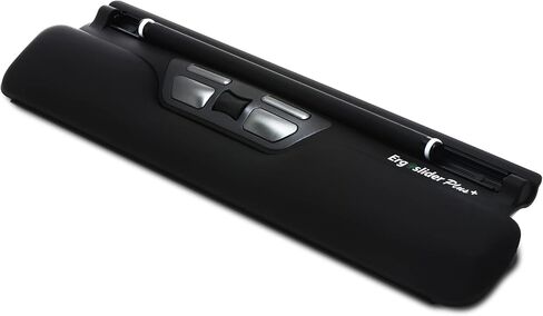 Ergoslider Plus SE: ماوس مريح مزود بقضيب دوار للتحكم الدقيق في مؤشر الكمبيوتر. يعمل بمنفذ USB، جهاز تأشير مركزي بـ 5 أزرار. تخفيف آلام المعصم والكتف من نفق الرسغ أو التهاب الأوتار in Saudi Arabia