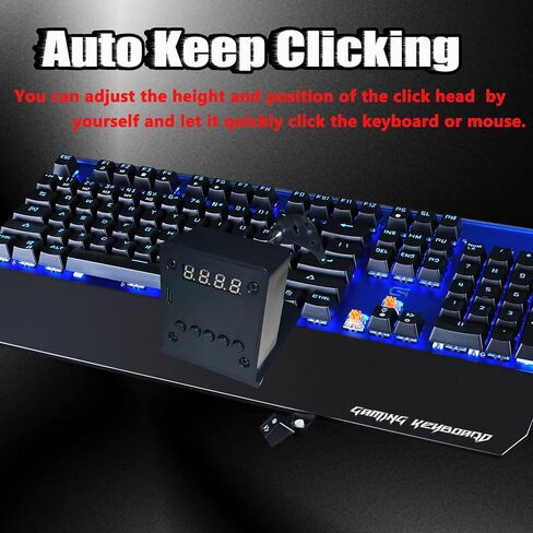 Physical Click Auto Keyboard Clicker Mouse Jigglier;Auto Random Clicking Game Assist; Mouse Mover Auto clicking Tool (ABC) in Saudi Arabia