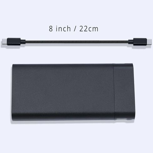 كابل SUMPK USB C إلى USB C 60W، [1.5FT 2-Pack] كابل شاحن PD من النوع C سلك شحن سريع متوافق مع MacBook Air وiPad Pro 2020/2018 وSamsung Galaxy S21/S21+/S20+ Ultra Note 20 وPixel 4/3 XL in Kuwait