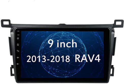 SYGAV أندرويد 11 لراديو Toyota RAV4 مع Carplay أندرويد Auto 9 "شاشة تعمل باللمس ستيريو نظام تحديد المواقع والملاحة رئيس وحدة in Kuwait