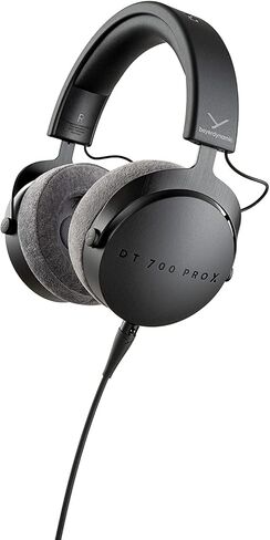 Beyerdynamic DT 700 Pro X Closed-Back Studio Headphones Bundle with Detachable Cable, Headphone Splitter, Extension Cable, and 6AVE Headphone Cleaning Kit in Saudi Arabia