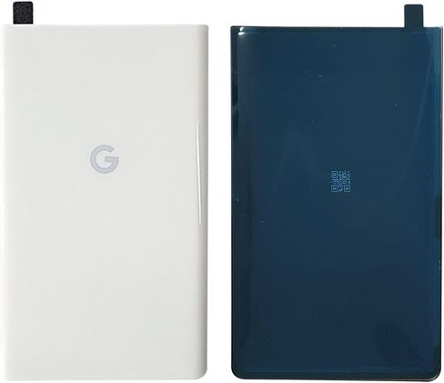 Slimall لهاتف Google Pixel 6 Pro غطاء خلفي للبطارية بديل للباب الخلفي 6.71 بوصة مع أدوات (أبيض) in Kuwait