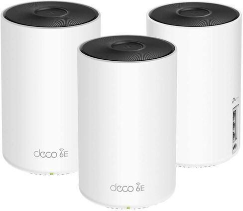 TP-Link Deco AXE5300 Wi-Fi 6E Tri-Band Whole-Home Mesh Wi-Fi System, 3 Pack in Saudi Arabia