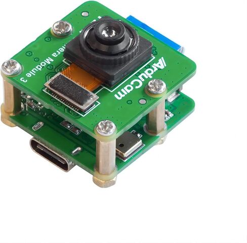 Arducam IMX708 USB Camera Module 3, 12MP UVC Camera, with 75°(D) Fixed-Focus Stock Lens, Compatible with Windows, Linux, Mac, Android in Saudi Arabia