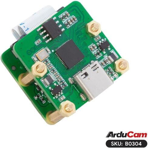 Arducam IMX708 USB Camera Module 3, 12MP UVC Camera, with 75°(D) Fixed-Focus Stock Lens, Compatible with Windows, Linux, Mac, Android in Saudi Arabia