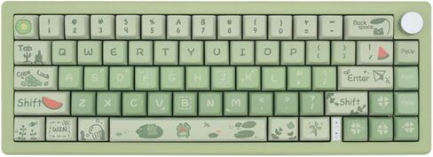 Cmokifuly Cat Cute Keycaps MDA Profile KeycapsCustom PBT Keycaps for Mechanical Keyboard,146 Keys Dye-Sub Cute Keycaps (Pink Kitty) in Kuwait
