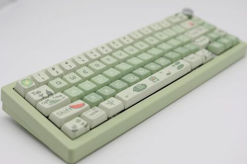 Cmokifuly Cat Cute Keycaps MDA Profile KeycapsCustom PBT Keycaps for Mechanical Keyboard,146 Keys Dye-Sub Cute Keycaps (Pink Kitty) in Kuwait