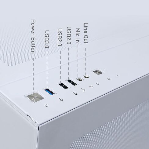 كمبيوتر سطح المكتب للألعاب STGAubron، Intel Core i7-11700KF حتى 5.0G، 32G DDR4، 2T SSD، GeForce RTX 3060 12G GDDR6،600M WiFi، BT 5.0، RGB Fan x 9، لوحة مفاتيح وماوس RGB، لوحة ماوس RGB، W11H64، Windows 11 Home in Kuwait