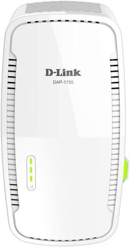 D-Link WiFi Range Extender Mesh Gigabit AC1750 Dual Band Plug in Wall Signal Booster Wireless or Ethernet Port Smart Home Access Point (DAP-1755-US) (Renewed) in Saudi Arabia