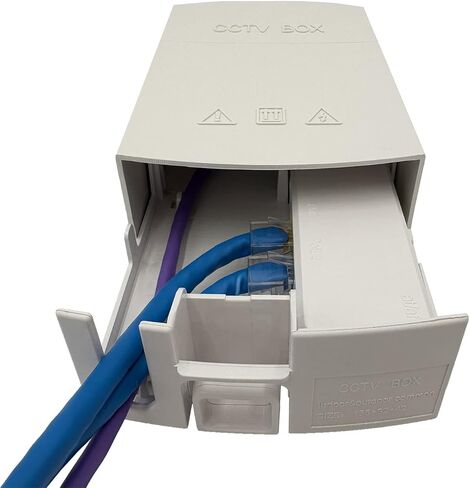 ETS 3 منافذ مكرر موسع PoE المتتالي المقاوم للطقس، 10/100 ميجا بت في الثانية، مكرر PoE بقناتين، مضخم PoE، معزز PoE، مثبت على الحائط، يدعم بروتوكولات IEEE 802.3bt، 802.3at، 802.3af. in Kuwait