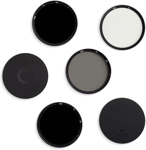 Urth 58mm 3-in-1 Magnetic Lens Filter Kit (Plus+) — Neutral Density ND8, ND64, ND1000, 20-Layer Nano-Coated, Ultra-Slim Camera Lens Filters in Kuwait